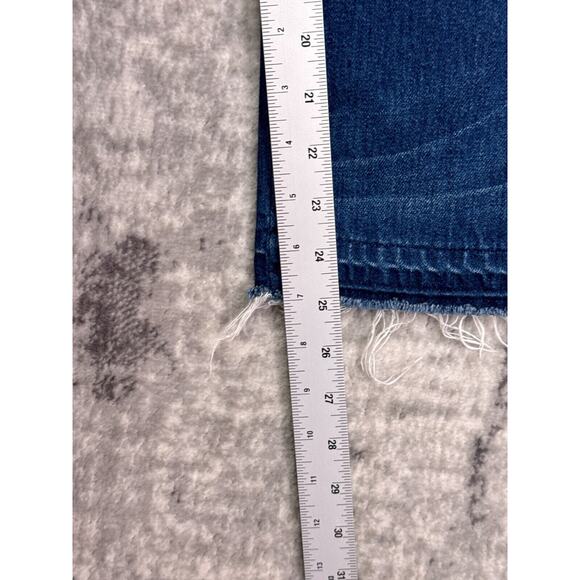 AMO Jeans 26 Womens Lover Boy Distressed Raw Hem Denim - Picture 5 of 9